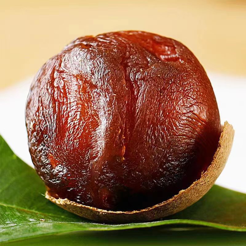 34A Fujian Putian Longan Dried Large Fruit 1.0kg with Shell, Small Flesh, Thick Soaked Snacks in Bags