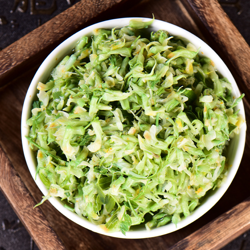 A Box of 10 Bags of Thorny White Flowers, Yunnan Specialty, Soaked Bitter Thorn Flowers, Farm Wild Vegetables, Bitter Thorn Flowers, Special Wild Vegetables and Wild Flowers