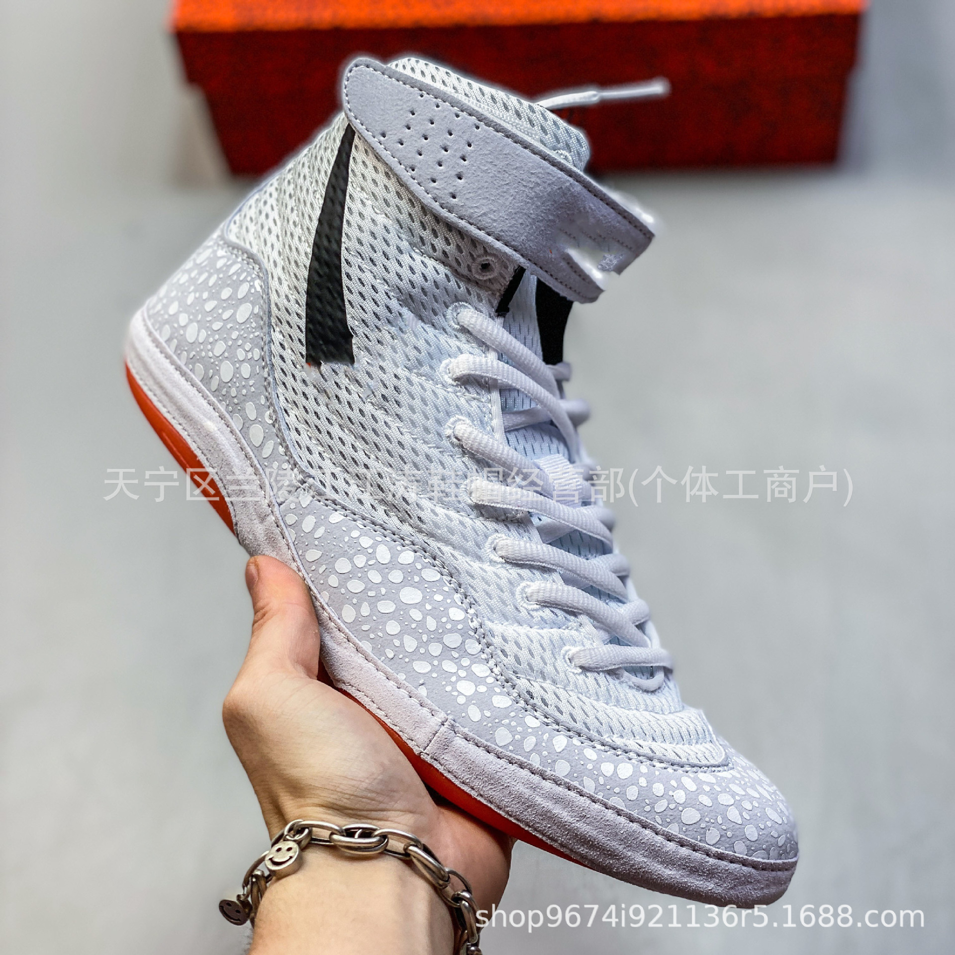 Putian Fitness Inflict 4 Wear-Resistant and Non-Slip Comprehensive Training Men's and Women's Skipping Rope Boxing Wrestling Shoes Fighting Fighting