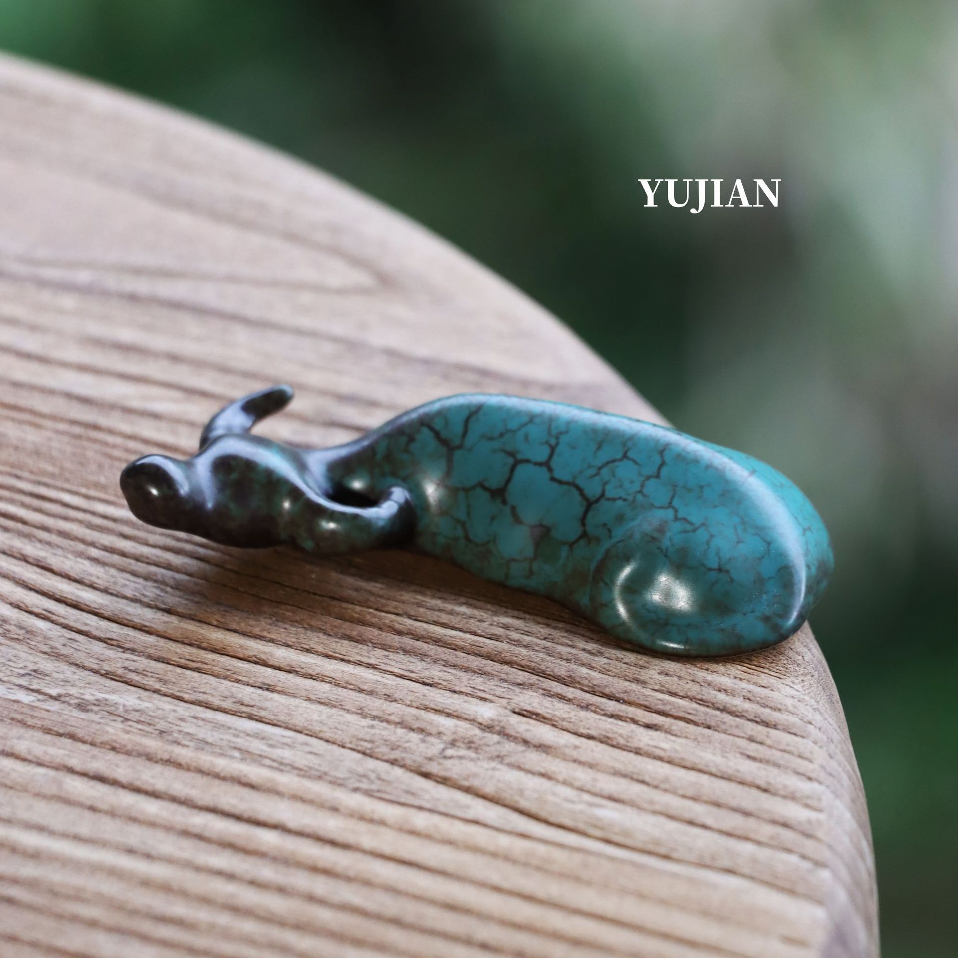 Tea Pet Boutique Ceramic Tea Tray Ornaments Can Raise Tea Play Kiln Change Green Cow Creative Cute Mini Mavericks Brother Small Sample Cow