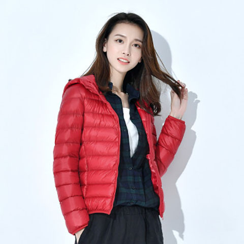Foreign Trade Cotton Clothes Women's New Short Lightweight Thickened Warm Slim-fit Korean Silk Cotton Fashion Jacket Without Storage Bag