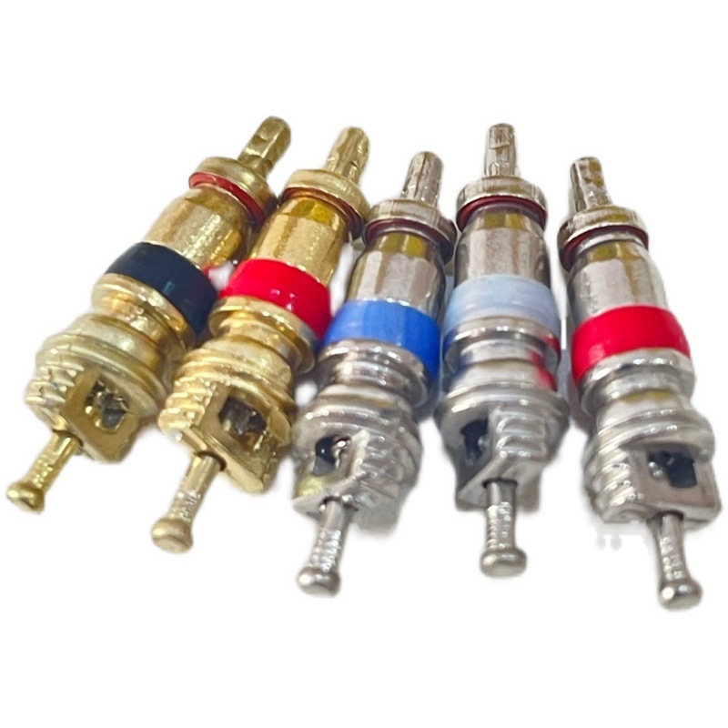 Valve Core Zinc Alloy Pure Valve Core Car Tire Motorcycle Electric Vehicle Vacuum Valve Valve Wholesale
