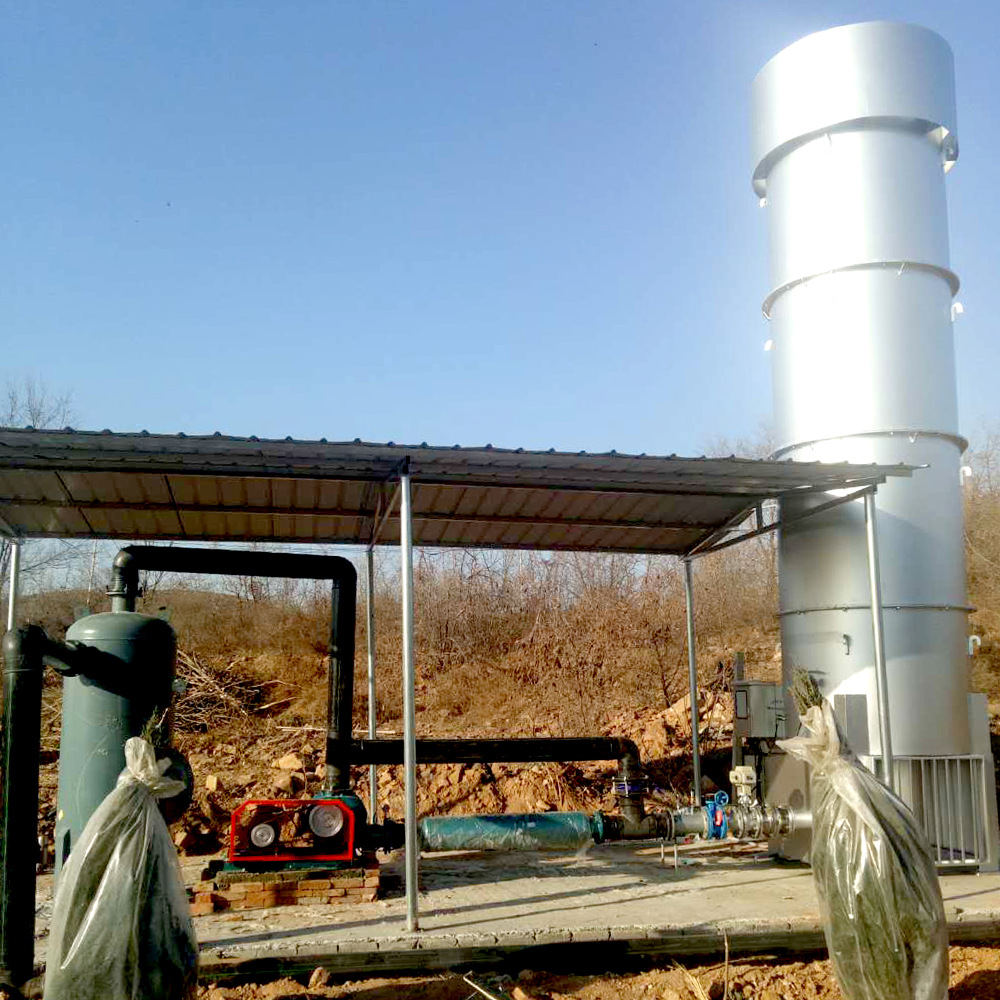 Landfill biogas internal combustion torch 750 landfill waste gas combustion equipment torch accessories supply