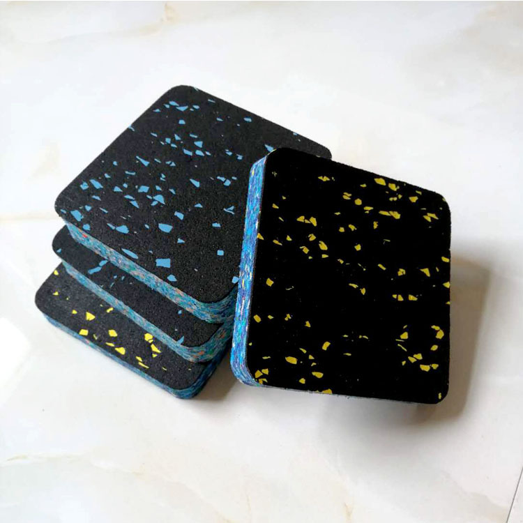 Treadmill Shock-Absorbing Sound Insulation Foot Pads Mahjong Machine Washing Machine Silent Thickeneded Shock-Absorbing Gasket Dynamic Bicycle Sound Insulation Pad