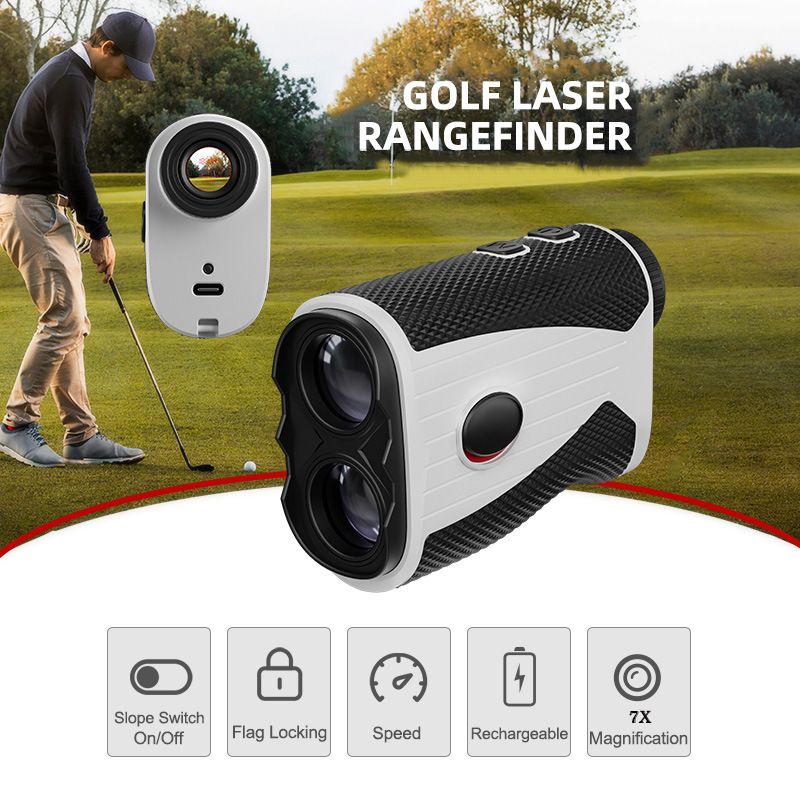 Golf rangefinder telescope 1000 meters outdoor high precision electronic ruler golf rangefinder measuring instrument