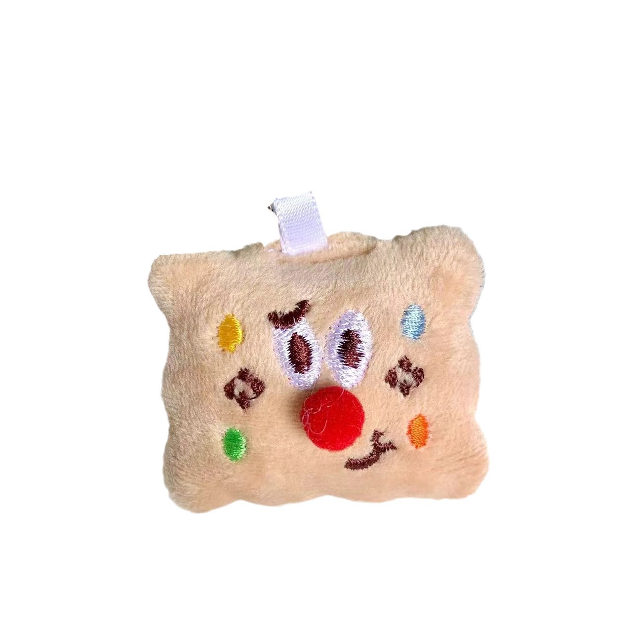 Creative Cookie Biscuit Bag Pendant Exquisite Cute Biscuit Student Girlfriend Bag Hanging Cartoon Gift