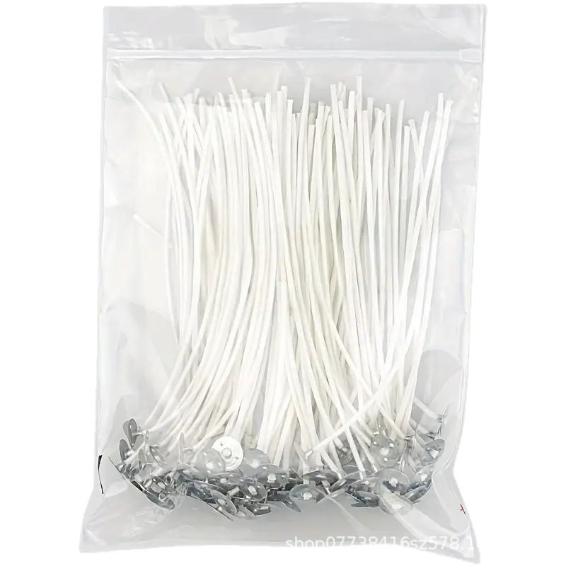 Cross-border direct supply of wax core tightly woven candle wick butter lamp wick candle diy material 100pcs