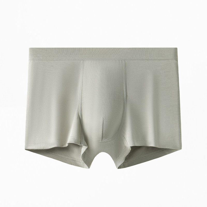 Men's Boxer Briefs Modal Class a 7A Antibacterial Crotch Large Size Summer Breathable Thin Boys' Boxer Briefs