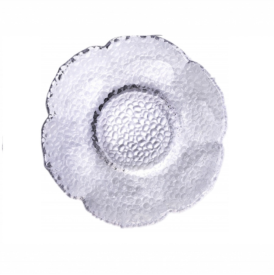 Hammer Pattern Glass Tea Cup Mat Round Tea Cup Mat Heat Insulation Mat Butterfly Tea Holder Kung Fu Tea Set Tea Art Tea Ceremony Accessories