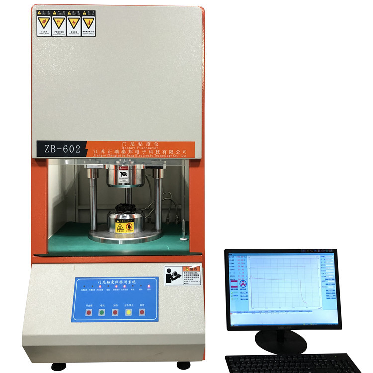 Rubber Mooney Value Pyrolysis Tester Vulcanization Wire and Cable Size Non-Rotating Vulcanizer Digital Display Viscometer