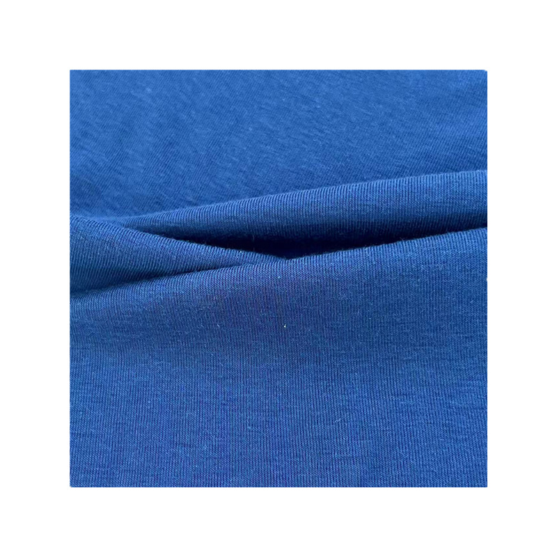 65% Polyester 35% Merino Wool 1×1 Rib Fabric Summer Sun Protection Clothing T-Shirt Base