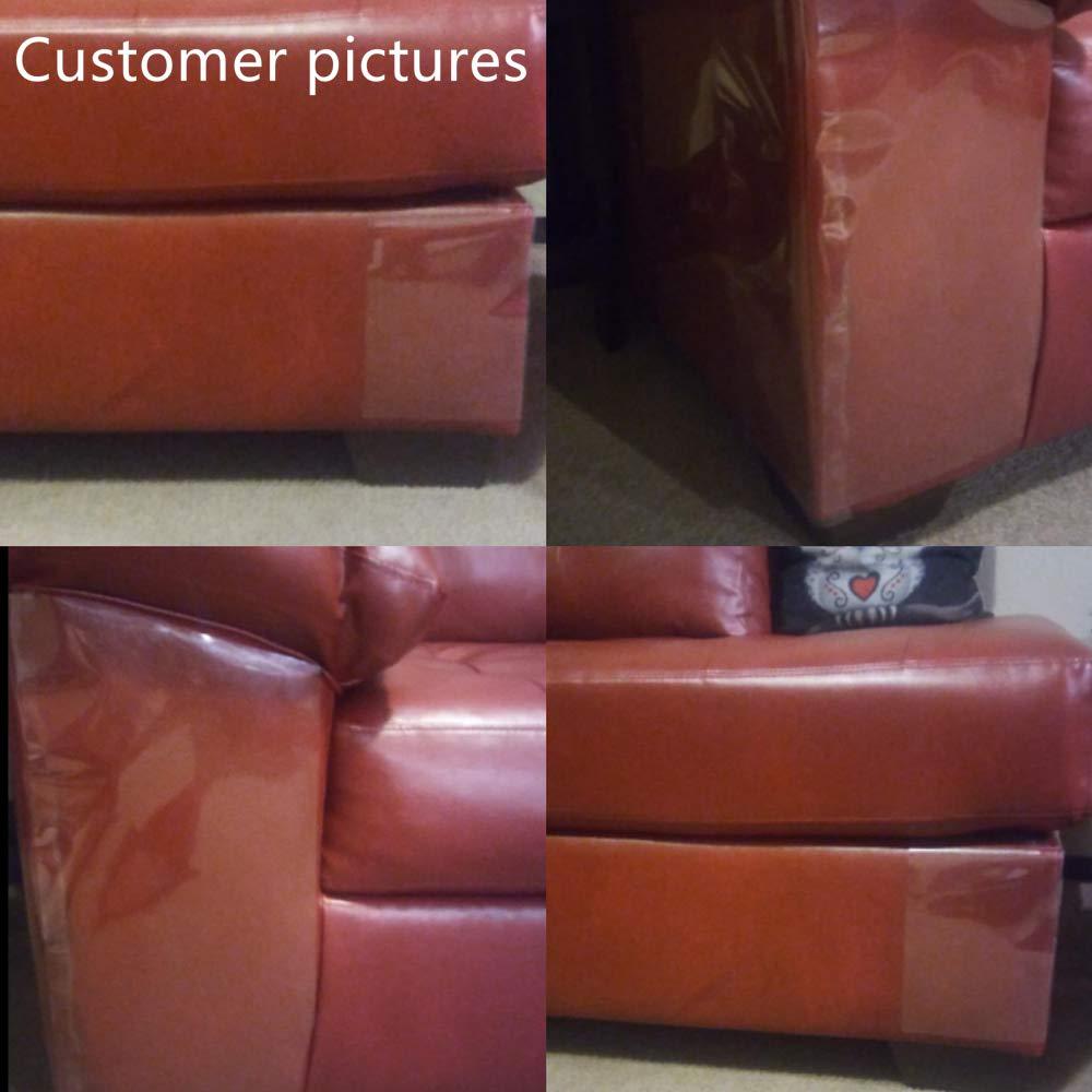 Cross-Border Pvc Wear-Resistant Self-Adhesive Sofa Transparent Protective Sticker Anti-Scratch Sticker Cat Claw Artifact Anti-Cat Scratch Furniture Protective Gear