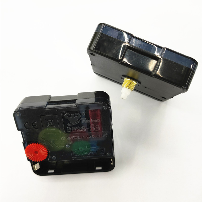 Cross-Border Wall Clock Sweep Second Movement 8828S3 Quartz Clock Hanging Movement Silent Movement Scanning Clock Accessories Pointer