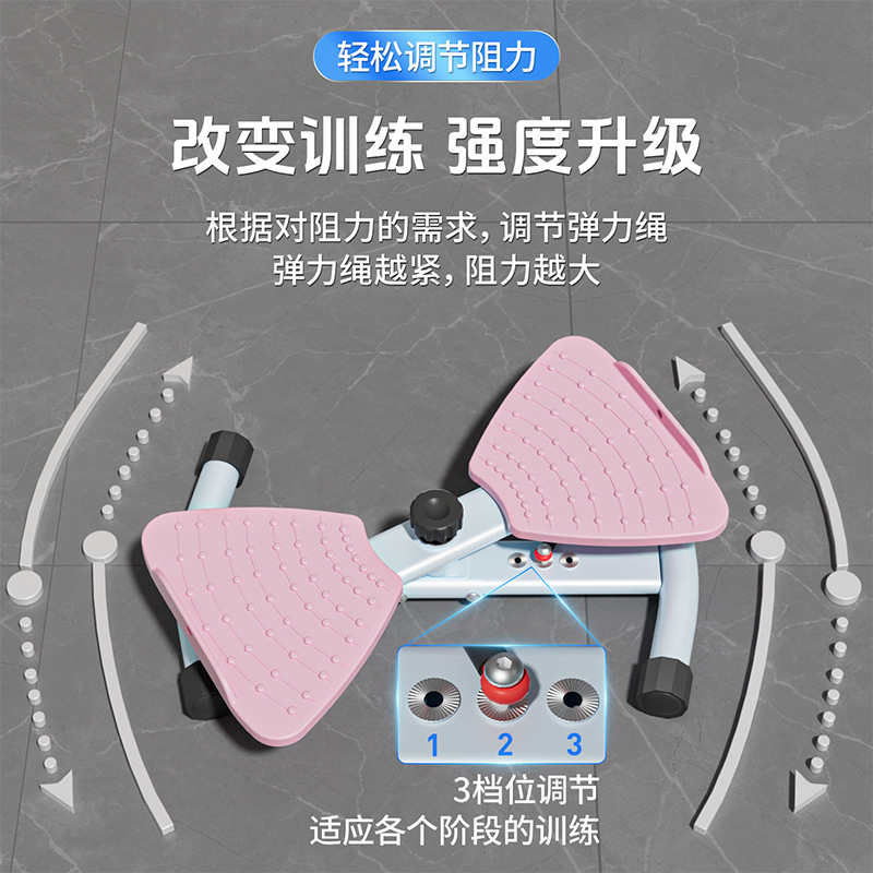 Household Silent Waist Twisting Machine, Dancing Machine, Multi-Functional Resistance Adjustable Twisting Machine, Slim Waist Twisting Machine, Waist Twisting Disc