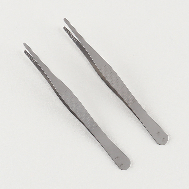 Supply tea set matching products 12cm small stainless steel tea clip travel tea set matching