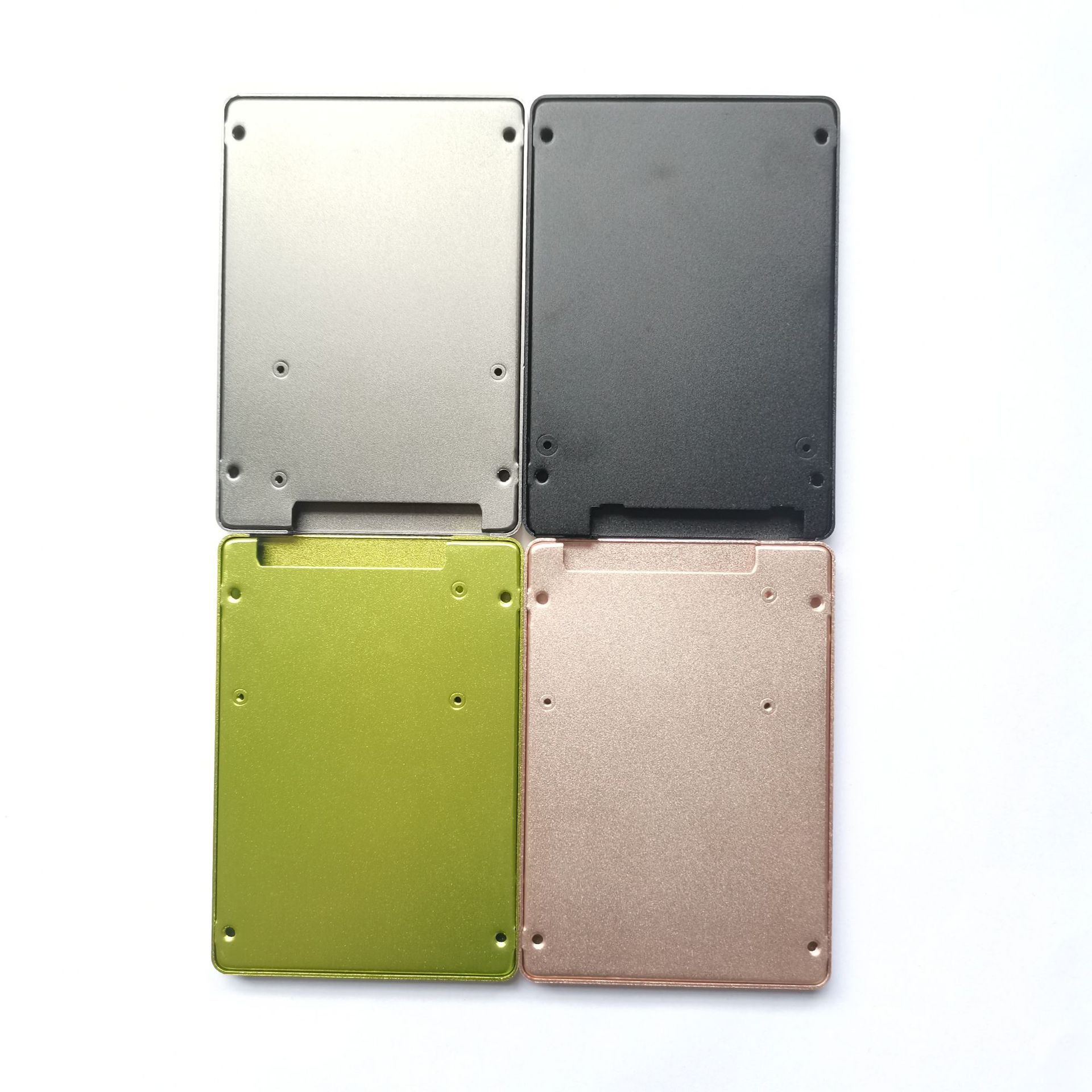 High-End Metal Texture Colorful 2.5inch Universal Version Public Version Popular Version Ssd Solid State Drive Housing Hard Drive Box Outer