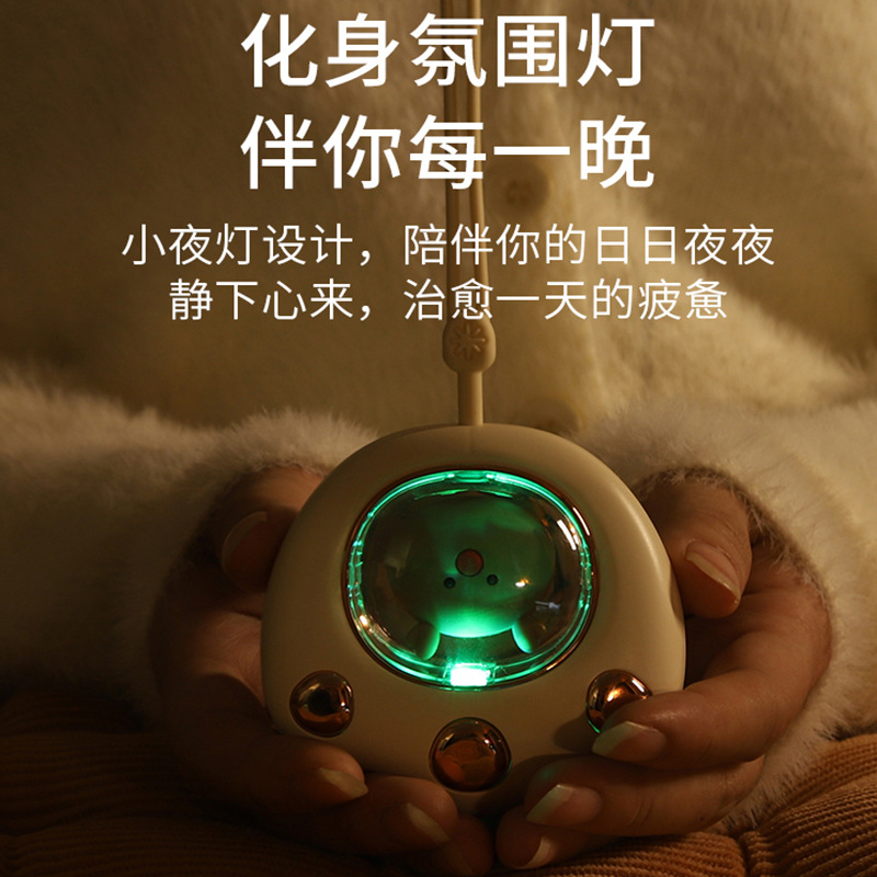 New USB Charging Cat Claw Hand Warmer Cat Claw Explosion-proof Compact Portable Cute Cartoon Rechargeable Hand Warmer