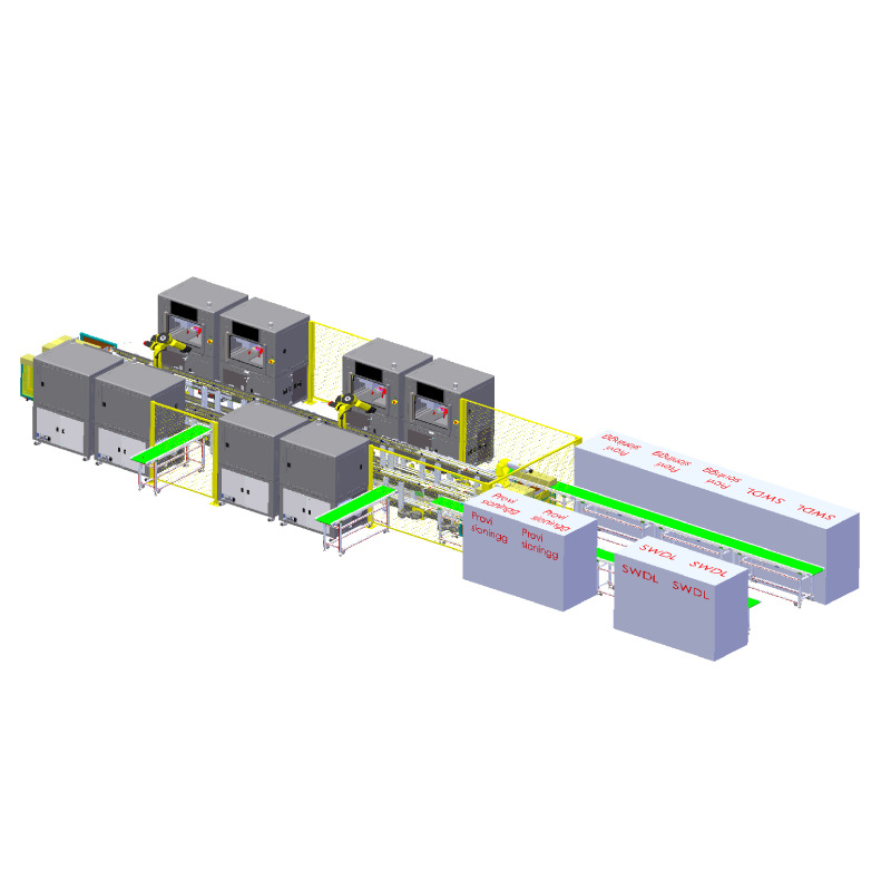 Non-Standard Automation Vr Glasses Automatic Assembly, Inspection, Screw Locking, and Labeling Six-Axis Robot Intelligent Manufacturing