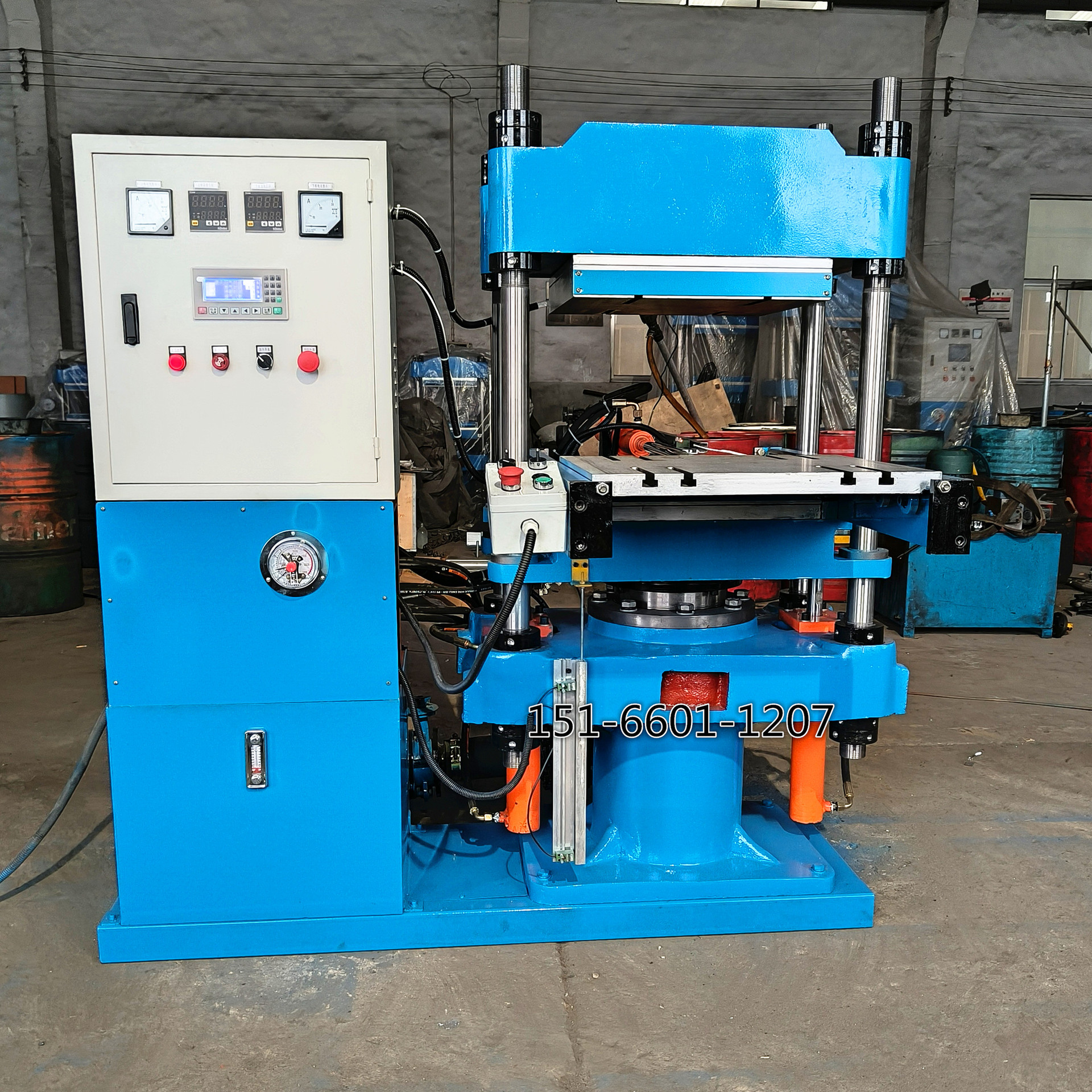 80T automatic press manufacturer in stock automatic deflation plate oil press vulcanizing machine