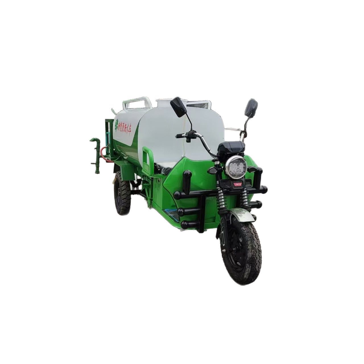 Small Electric Three-Wheel Sprinkler Truck for Construction Site Engineering Three-Wheel Sprinkler Truck for Landscaping Three-Wheel Fog Cannon Sprinkler Truck