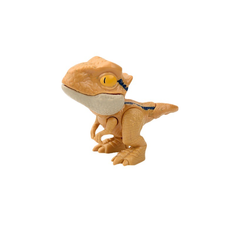 Cross-border finger-biting dinosaur toy set tremolo Internet-famous same-style children's finger-biting dinosaur can move Tyrannosaurus rex