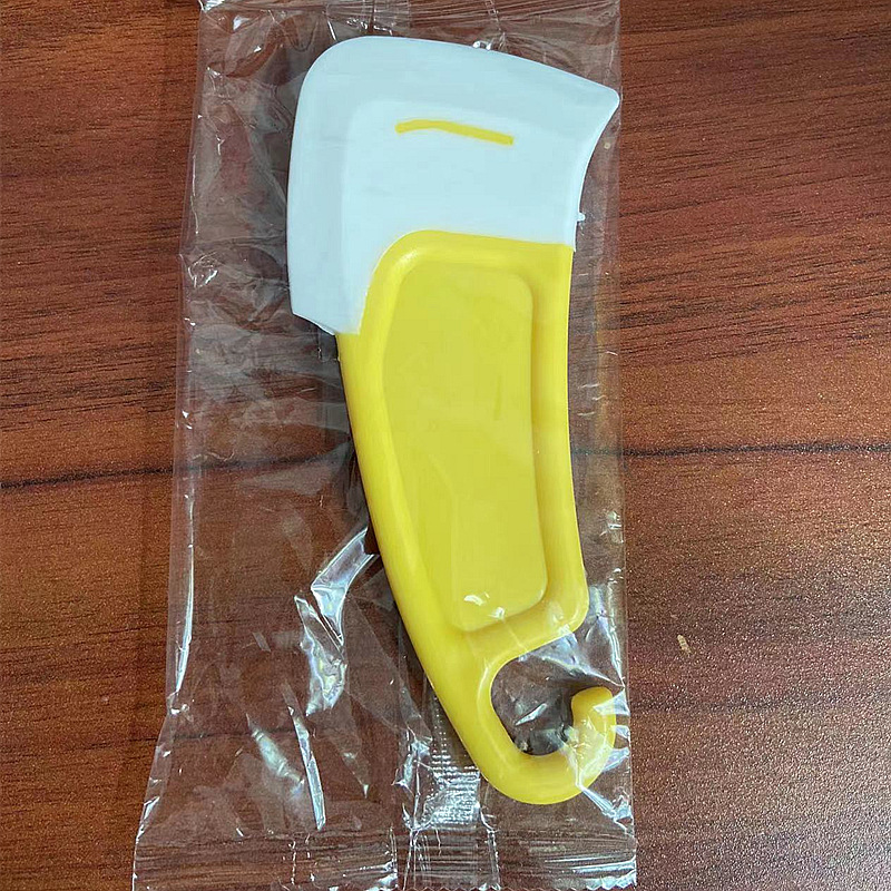 High Temperature Resistant Silicone Scraper Pot Bottom Cleaning Dishes Non-stick Pan Cleaning Scraper Oil Stain Shovel Wash Artifact