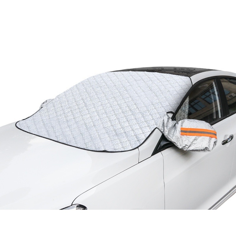 Car snow cover snow cover front windshield antifreeze half cover car jacket new energy car four-season anti-frost snow cover