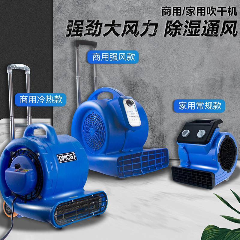 Floor Blower Floor Dryer Commercial Powerful High-Power Toilet Floor Drying and Dehumidification Fan Small Household