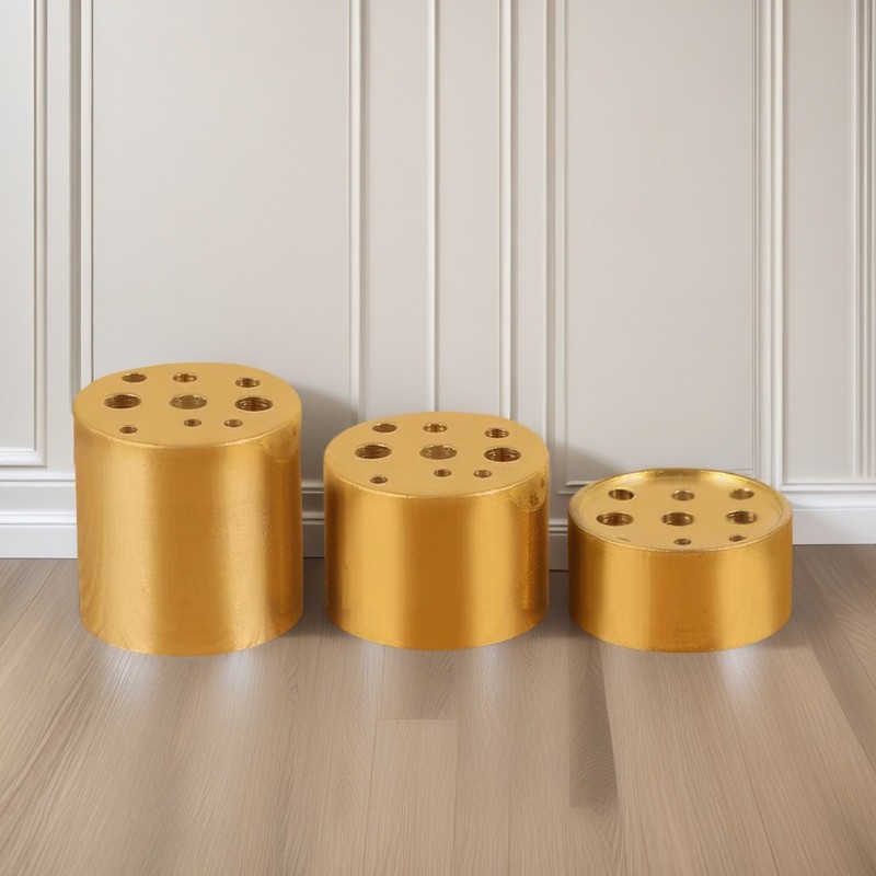 Оптовая латунная подставка для благовоний с девятью отверстиями, инструменты для поклонения Будде