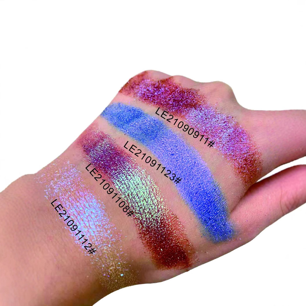 Guangzhou Cosmetics Factory Supports Oem Oem Processing Multi-Color Eye Shadow Box Wholesale Chameleon Eye Shadow Processing and Customization