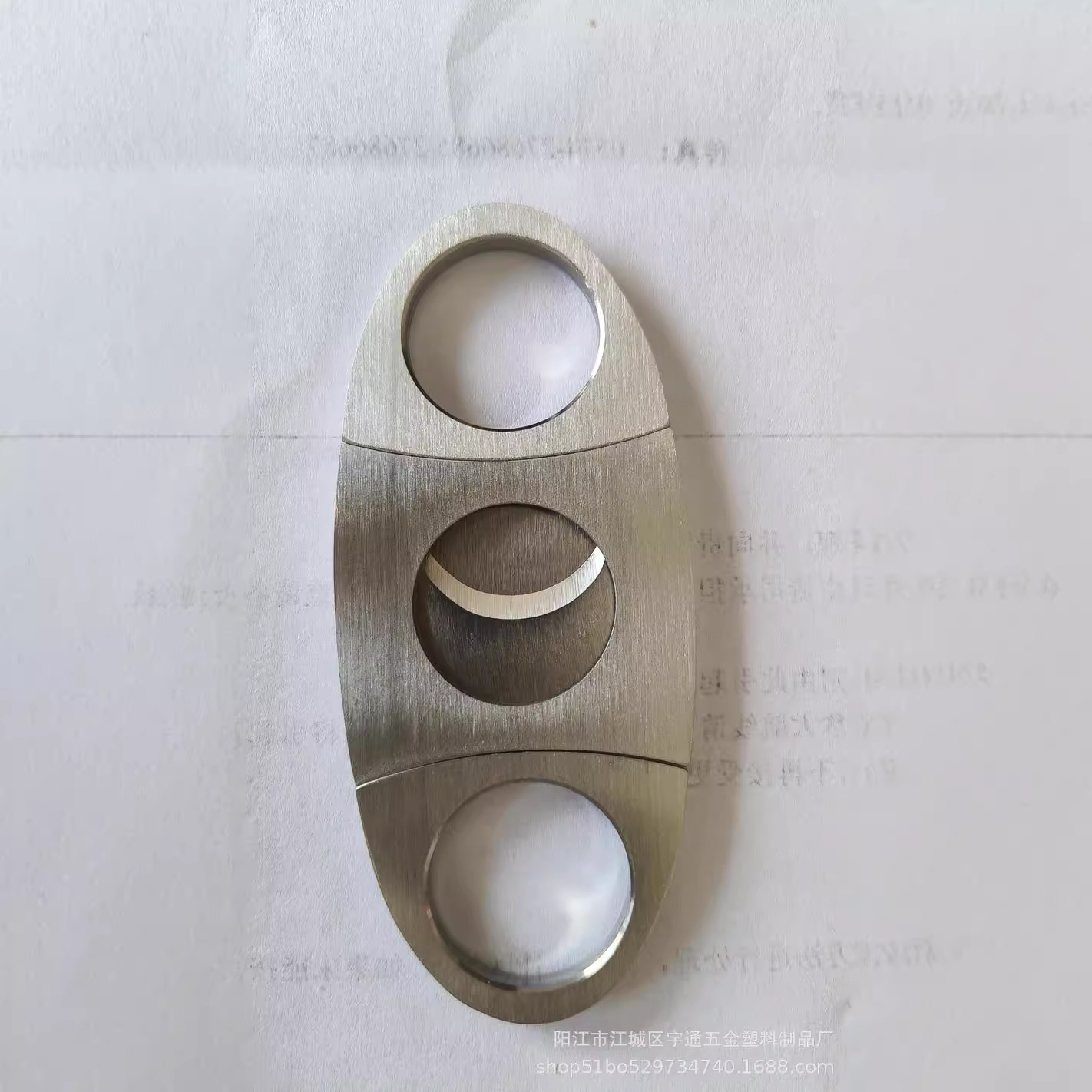 Cigar Scissors Round Head Stainless Steel Sharp Double Blade Cigar Cutter Cigar Cutter Tool Cigar Cutter Cigar Cutter All Steel