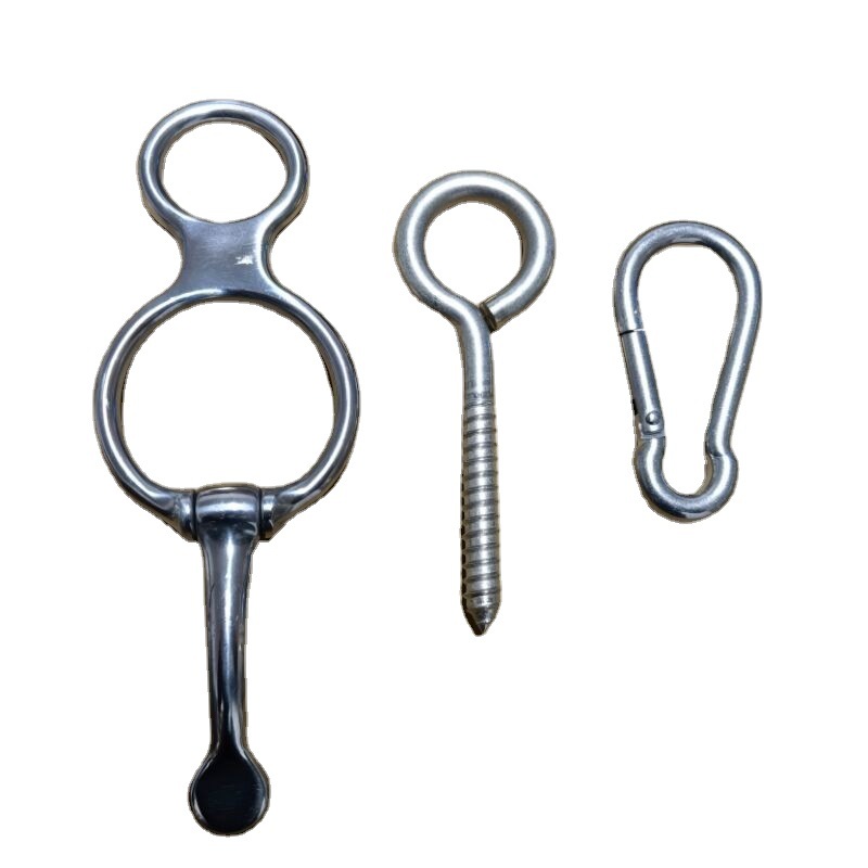Professional equestrian supplies manufacturers produce and sell British/American horse mouth grade stirrup Spurs tie horse hook