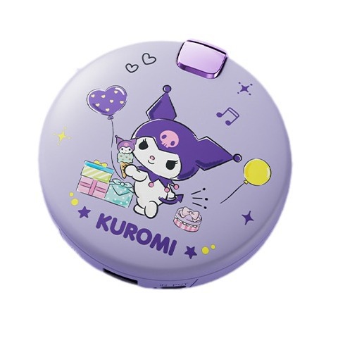 Factory Sanrio makeup mirror hand warmer charging treasure three-in-one multi-functional large-capacity portable gift baby warmer