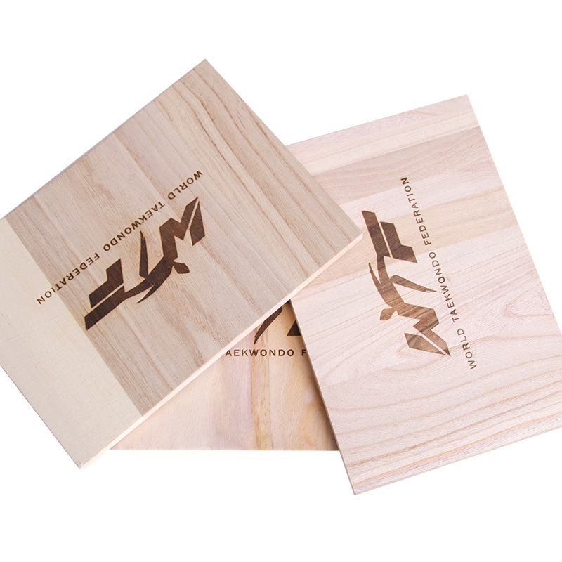 Taekwondo Performance Wooden Board Karate Performance Board Breaking Board Training Examination Board 0.6 0.9 1.5 2.0