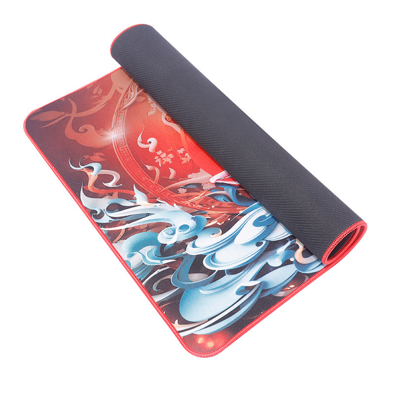 E-Sports Special Mouse Pad Fps Smooth Control Point Men's and Women's Gaming Mouse Pad Natural Rubber Thickeneded Anti-Slip Pad