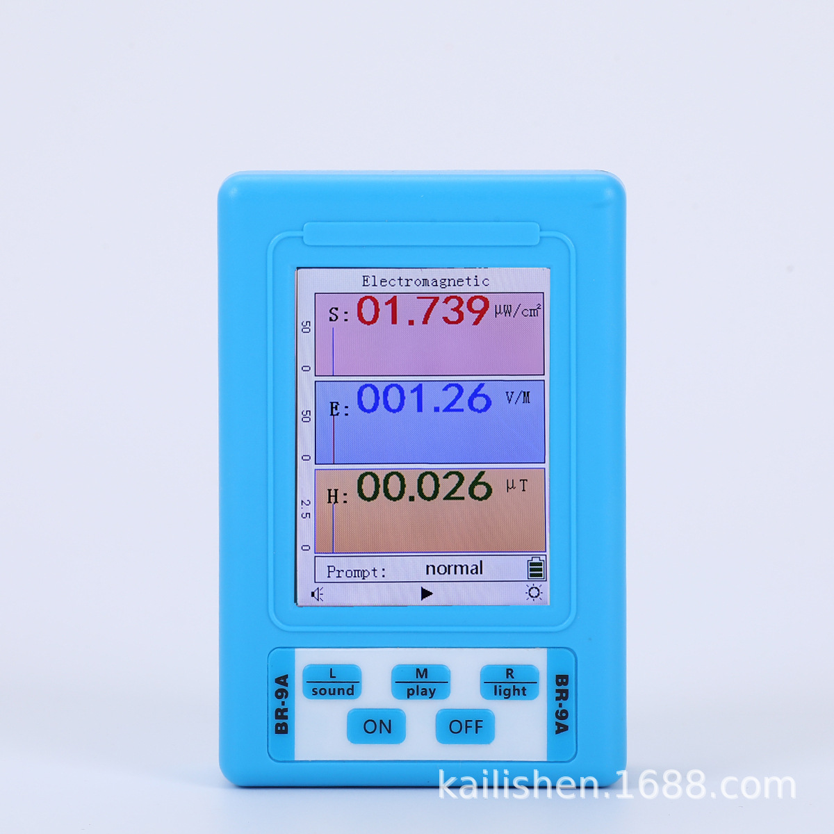 Electromagnetic radiation detector BR-9A magnetic field radiation tester high frequency radiation detector