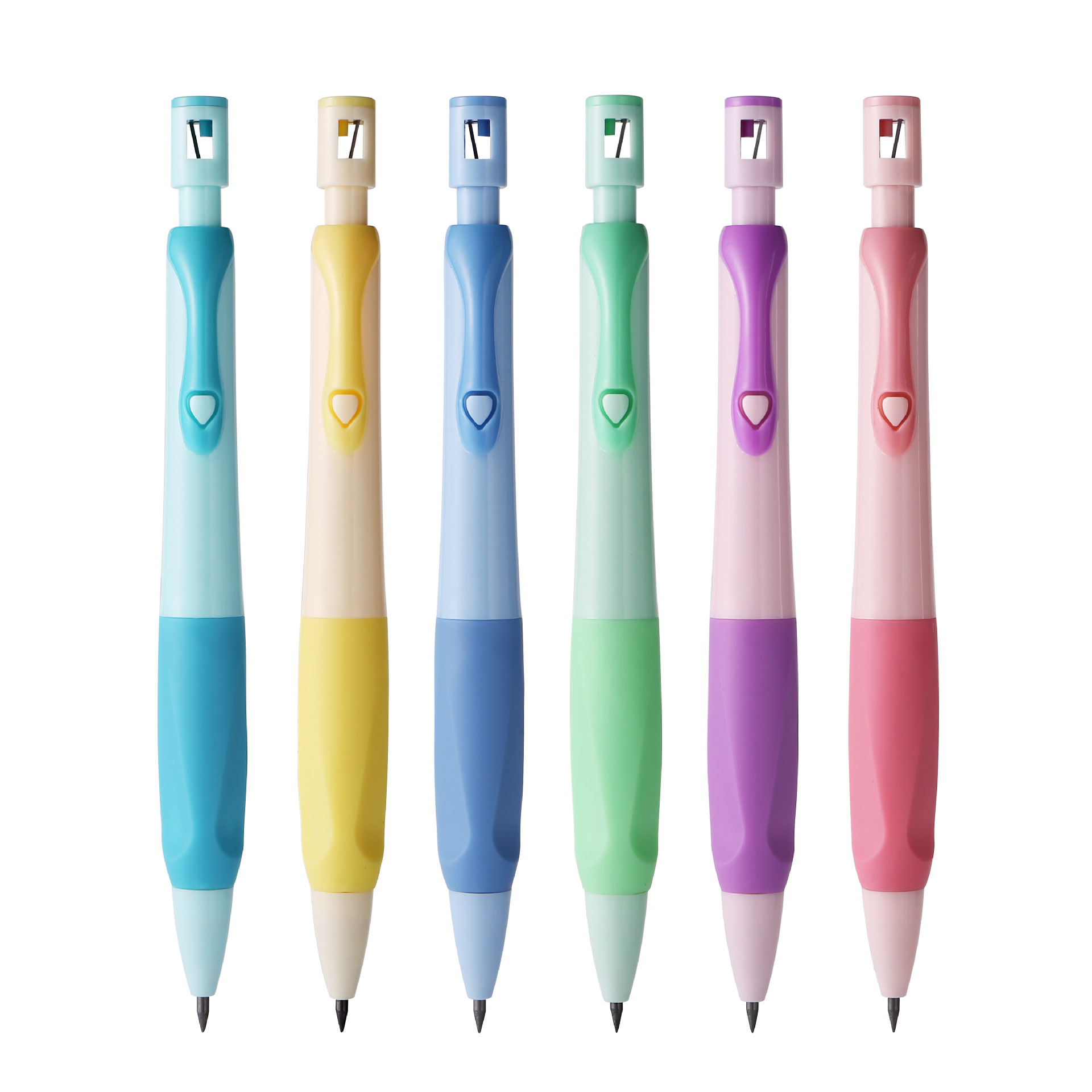 BK8240 automatic pencil is not easy to break without cutting. Baiku 2.0mm active pencil presses out the core student pencil