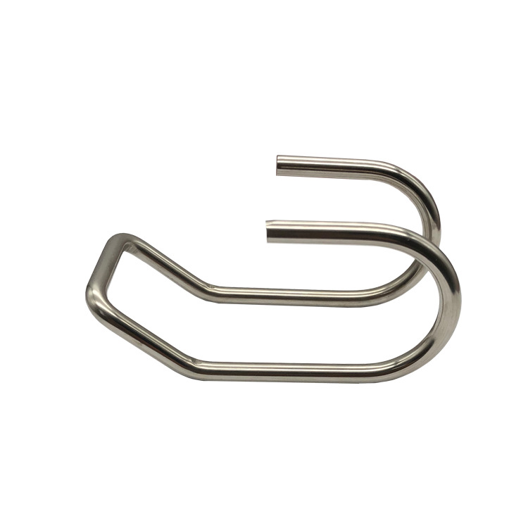 Lumbar traction belt hook horizontal bar pull-up hook stainless steel double hook weightlifting hook auxiliary home suspension hook