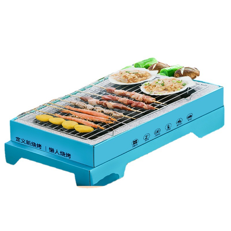 Disposable Home BBQ Grill Outdoor Portable Carbon Grill Grill Grill Grill Grill Tools Small Barbecue Grill