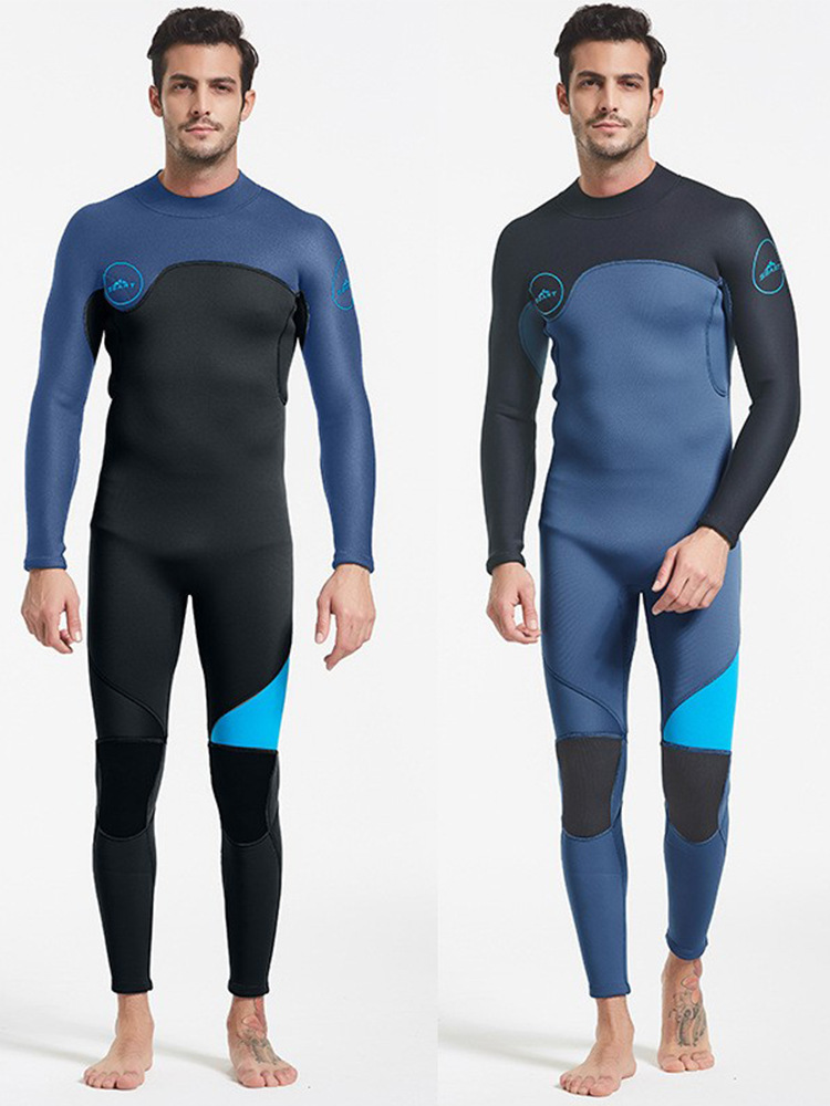 3MM cold-proof diving suit for men and women warm thickened surfing suit one-body long sleeve wet suit snorkeling professional diving suit