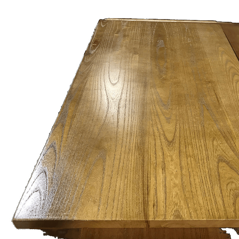Old Elm Wood Solid Wood Board 2m Long Dining Table Log Tea Table Countertop Bay Window Bar Table Office Desk Factory