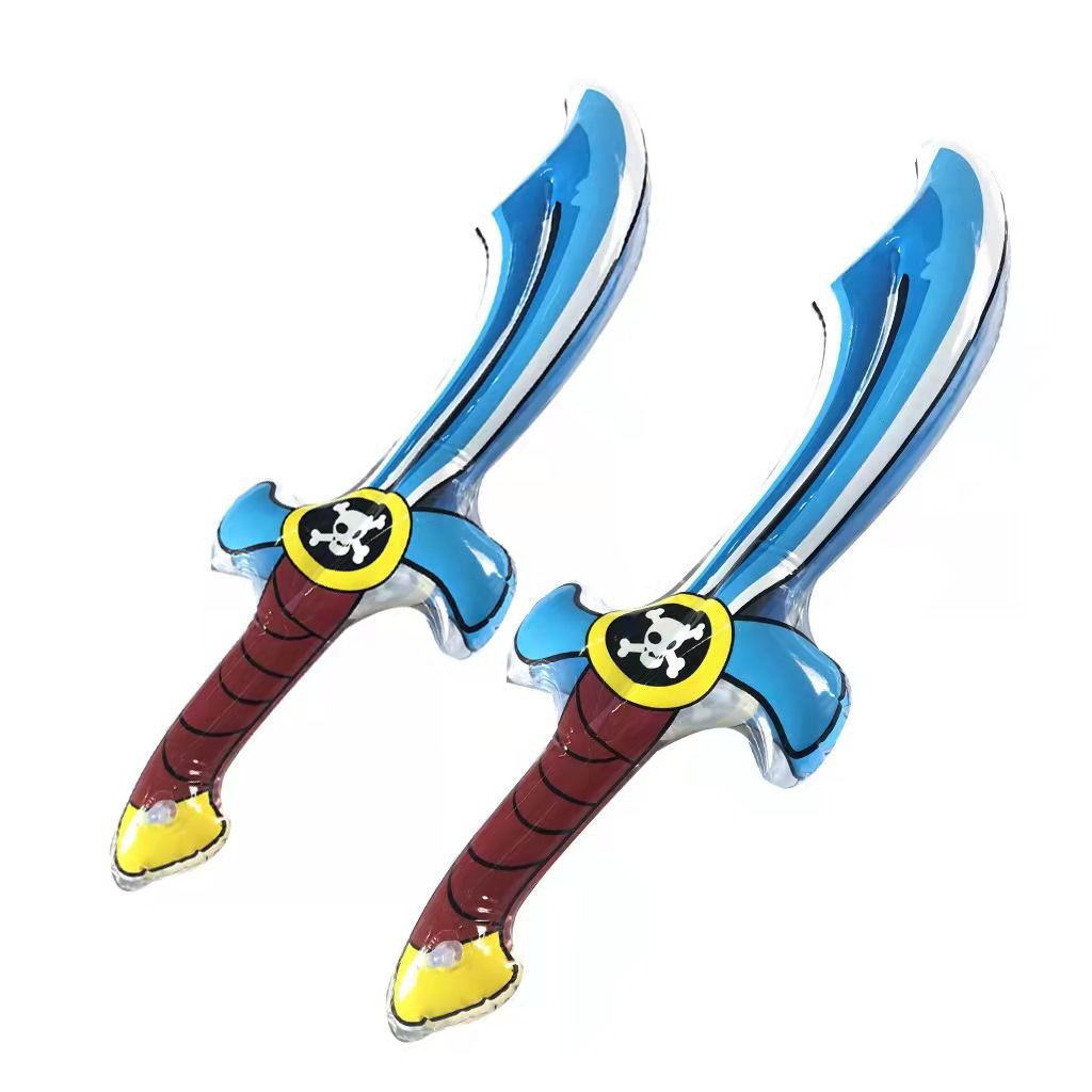 Cross-border hot sale inflatable model weapon axe inflatable pixel weapon inflatable toy lattice sword