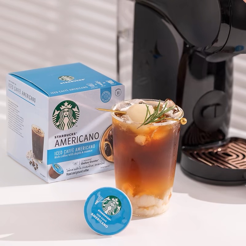 Imported Starbucks Duoqu Kusi DOLCE GUSTO Capsule Coffee Latte Cappuccino Italian American Concentrated