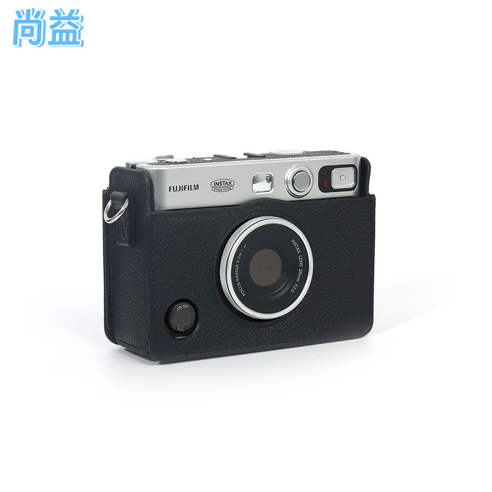 Polaroid Mini Evo Retro Silver and White Camera Bag Digital Camera Fitted Storage Protective Cover Crossbody Bag