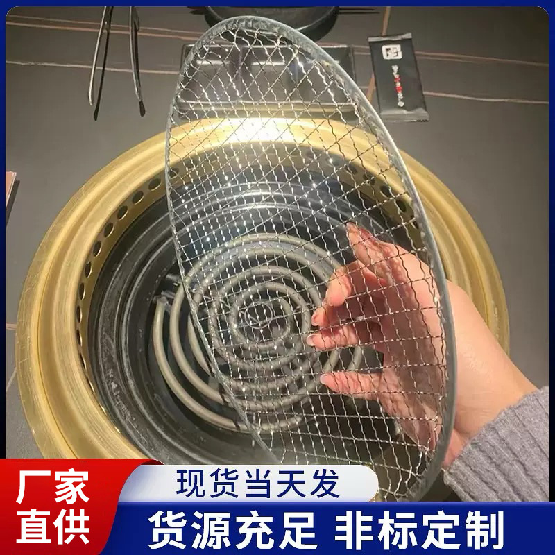 Производитель грилей, оптовая круглая сетка для барбекю, одноразовая решетка для угольного гриля