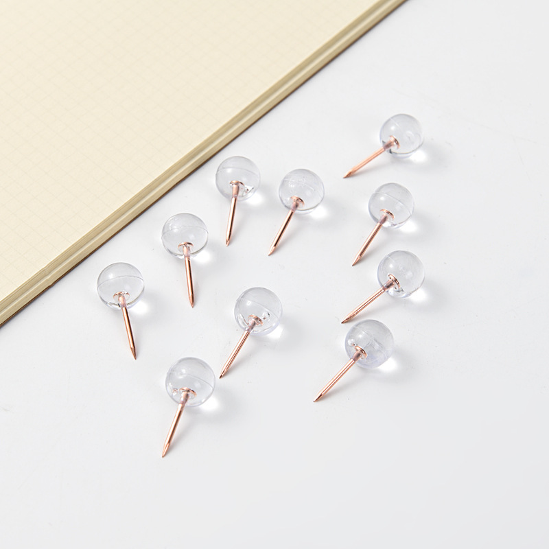 Прозрачные гвозди, фиксирующие гвозди для пробковой доски
