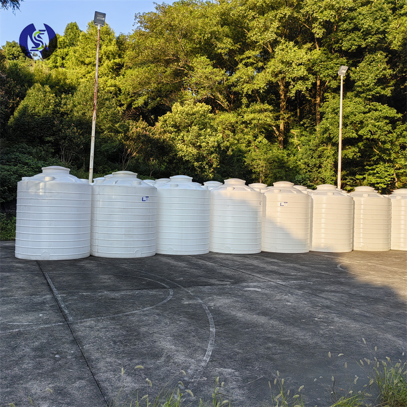 Hubei Rotational Molding Water Tank Fire Emergency Water Storage Plastic Water Tower Storage Tank 10 Cubic Meters Outdoor Sun-Resistant and Freeze-Resistant Pe Storage Tank