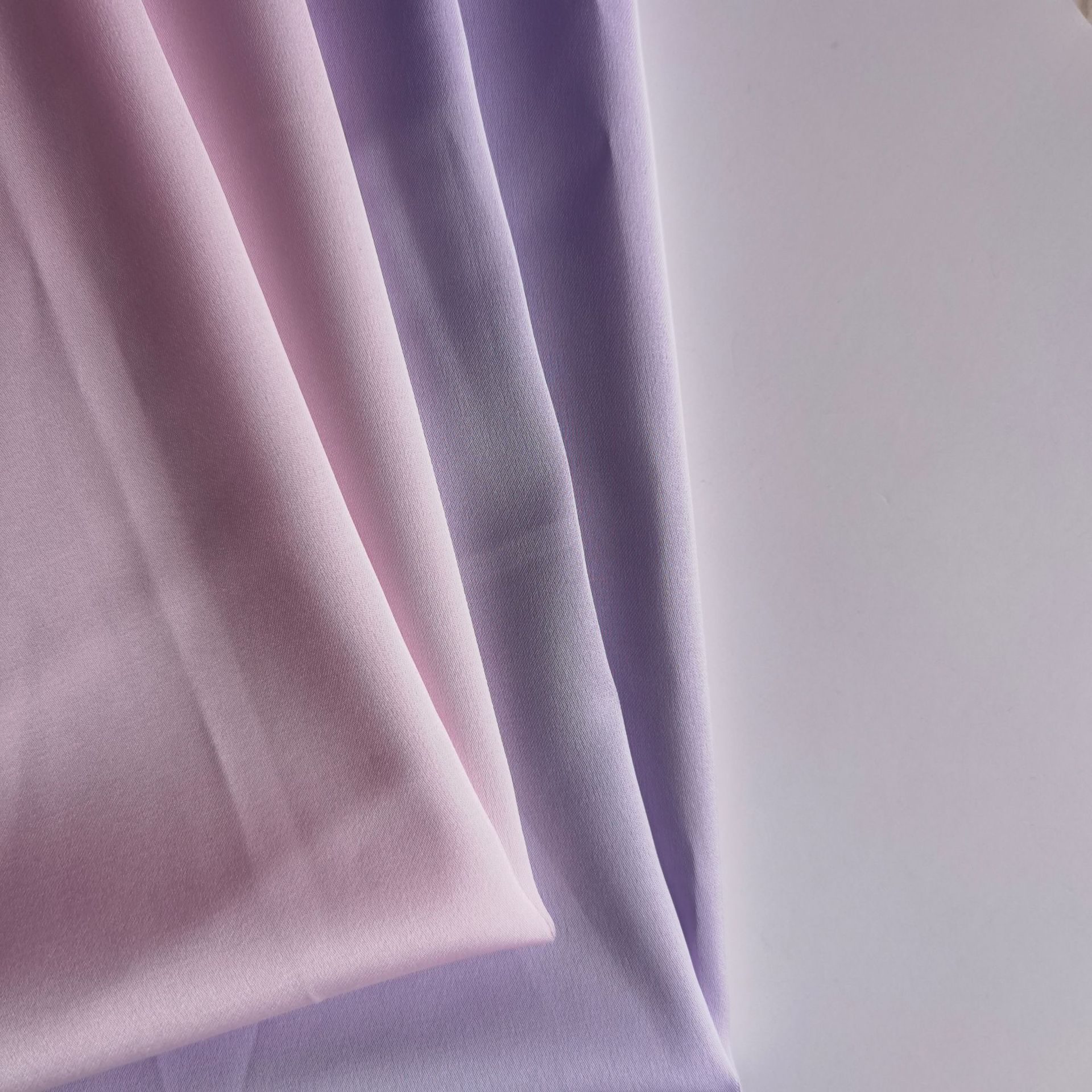 Super soft stretch satin fashion dress shirt sling pajamas safety pants lining soft breathable satin fabric