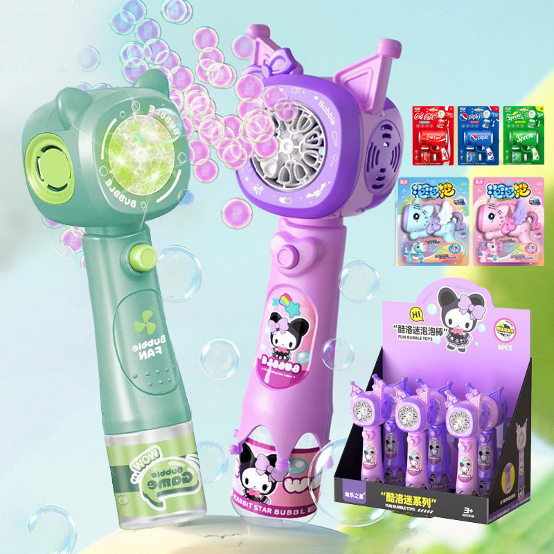 Симулированная полностью автоматическая Coolomi электрическая пузырьковая палочка пузырьковая машина игрушки для мальчиков и девочек для парка ночного рынка оптовая продажа