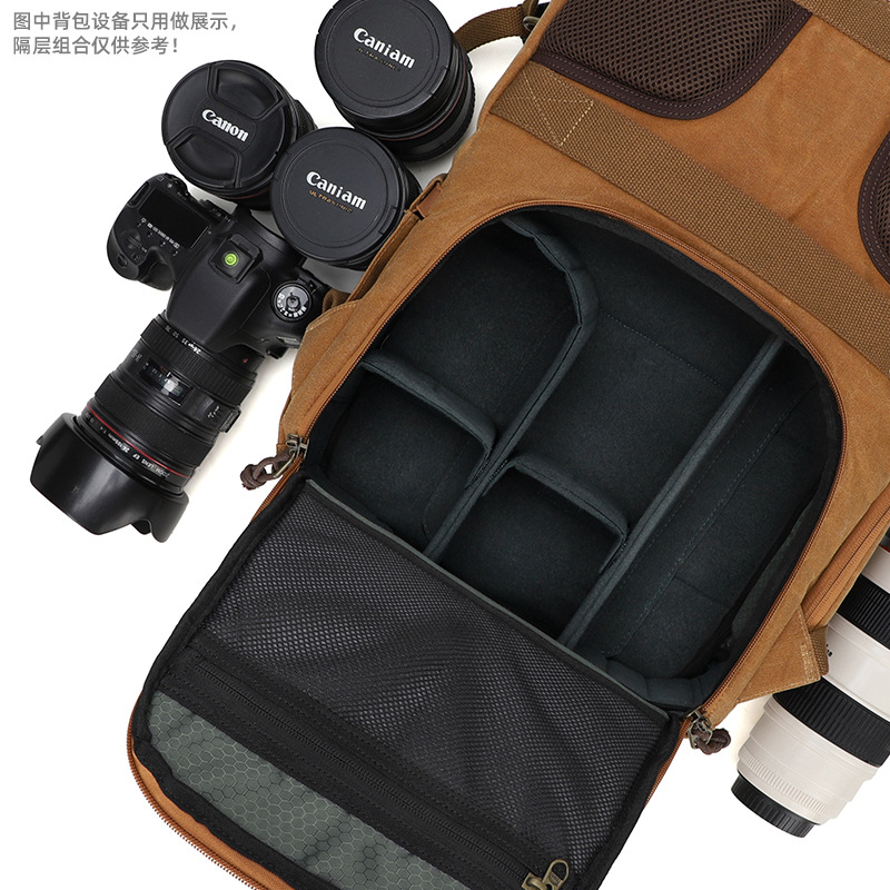 Slr Camera Bag Multifunctional Velcro Photography Digital Photography Bag Accessories Free DIY Compartment Sleeve Liner